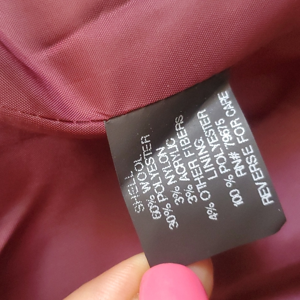MICHAEL KORS DARK BRANDY COAT XS - Picture 16 of 16